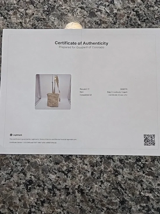 Coach Tattersall Graffiti Swingpack - COA - Picture 17 of 17